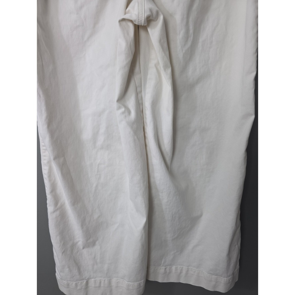 Sonoma Pants Womens Khaki Sailor Cropped Size 10 White/Ivory 30x25 High Waist - Picture 13 of 13